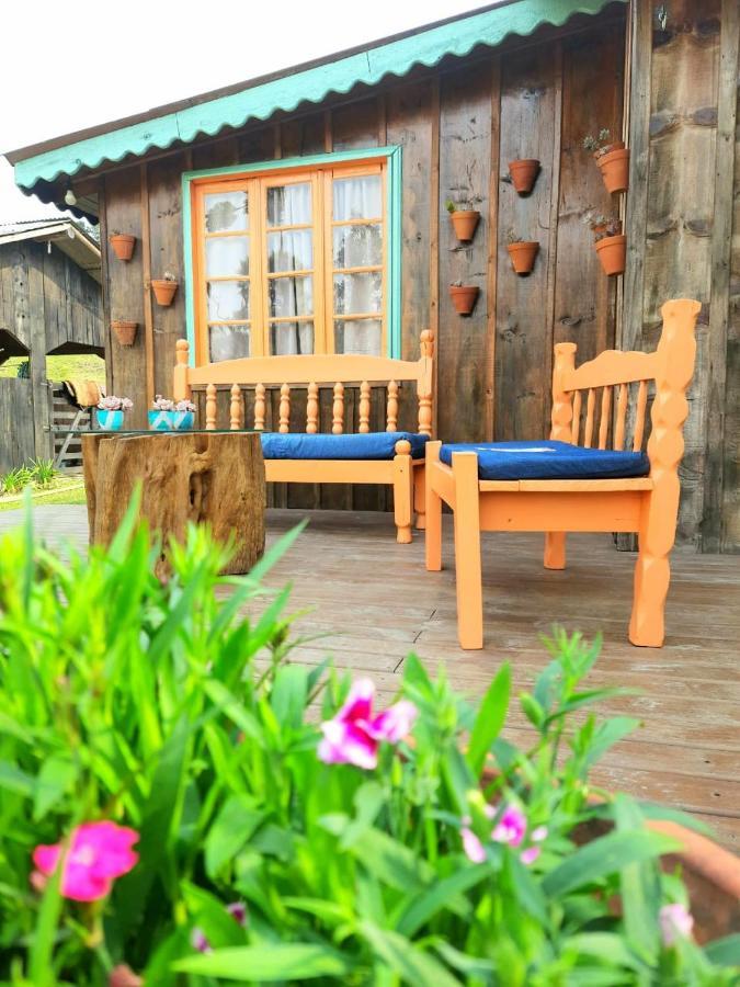 בום רטירו Sitio Recanto Da Guarda - Cabana Araucaria מראה חיצוני תמונה