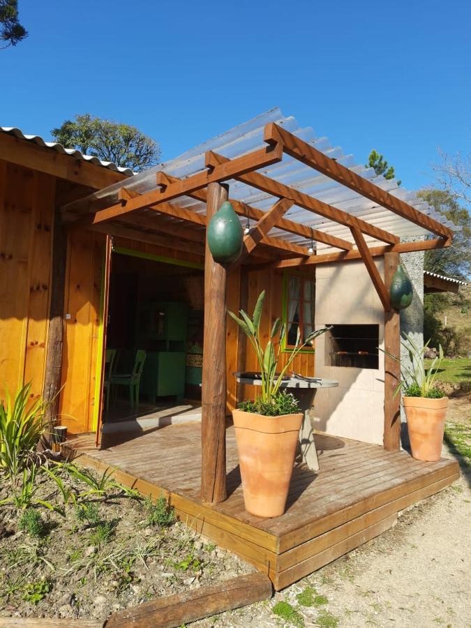 בום רטירו Sitio Recanto Da Guarda - Cabana Araucaria מראה חיצוני תמונה